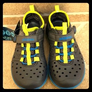 Stride Rite, non marking phibian shoe.